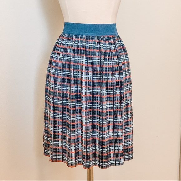 NBW NOISY MAY Fun Plaid Pleated Skirt - Picture 3 of 11